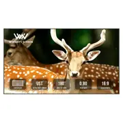 Winways UST Throw 120'' ALR Fixed Frame Lenticular Screen