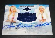 2017 Benchwarmer Lana KINNEAR Julianna PRADA Double Dreams Blue Auto/2 PLAYBOY