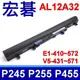 ACER AL12A32 電池 P245 P255 P455 V5-431 V5-551 V5-471 V5-571G E1-410G E1-430P