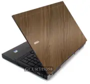 WOOD Vinyl Lid Skin Cover Decal fits Dell Precision M6400 M6500 Laptop