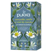 Pukka Chamomile, Vanilla & Manuka Honey Infusion 20 sachets of herbal tea