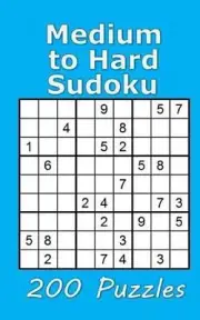 Medium to Hard Sudoku 200 Puzzles by Jerry Murray (English) Paperback Book