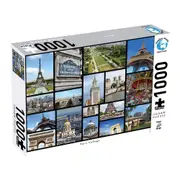 1000pc Puzzle Master Paris Collage Jigsaw Puzzle Game Play Toy Kids/Children 8y+