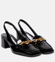 [Jimmy Choo] Jimmy Choo Diamond Tilda 45 slingback pumps AU 6 black