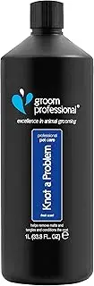 GROOM PROFESSIONAL Knot A Problem Detangling Dog Spray - Dog Detangler Spray for Tangled Fur - Eases Out Knots and Tangles - Helps Removes Matts - Adds Shine and Deep Conditioning, 500ml