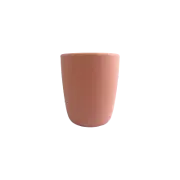 New Silicone Cup Baby Toddler Sunrise Pink Open Training Self Drinking Grip BLW
