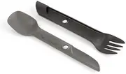 UCO Recycled ECO Switch Spork 2-Piece Integrated Outdoor, Camping, Hiking, Backpacking Utensil Set