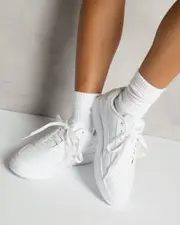 [Puma] Puma Women's Caven 2.0 Shoes in White 2 White