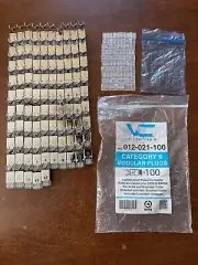 Vertical Cable CAT6/CAT6A Shielded Modular Connectors 012-021-100 (Qty: 95)