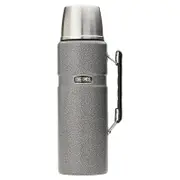 Thermos Stainless Steel King Vacuum Insulated Durable Flask Hammertone 2L