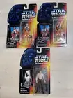 STAR WARS Power Force (2) LUKE SKYWALKER X-WING 1995 & HAN SOLO Carbonite 1996