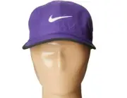 NEW NIKE Youth Unisex Featherlight DRI-FIT Tennis/Golf Cap/Hat-Purple 739376-540