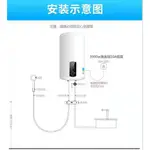 立式儲水式電熱水器圓筒小型家用洗澡110V.220V 中式歐式美式英式