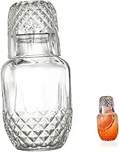 WATIIFUFU 1 Set Diamond Carved Cocktail Glasses Elegant Drinking Cups for Home Kitchen Bar High Grade Glassware for Parties Weddings and Special Events