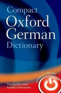 在飛比找誠品線上優惠-Compact Oxford German Dictiona