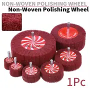 20-100mm Non-Woven Flap Polishing Buffing Wheel Abrasive For Metal Rust Removal