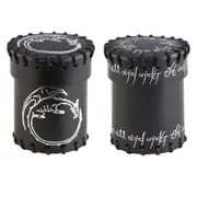 Q Workshop Black Leather Cup - Elvish