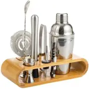 BOOC (9PCS) Cocktail Shaker Set Bartender Kit with Stand | Bar Kit Drink Mixe...