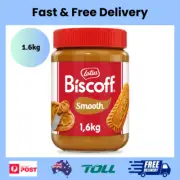 Lotus Biscoff - Sweet Spread - Smooth - 1.6Kg Pack of 1