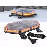 NanoFlare NFMB40 17" 56W Amber LED Strobe Mini Light Bar for Tow Truck Vehicle