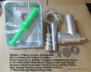 Number 12 Meat Grinder Attachment Will Fit Hobart 4812 Meat Grinders- PD35 Power