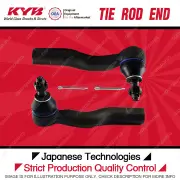 2 Pcs KYB Front Tie Rod Ends for Toyota Avensis ACM21R 2.4L 2AZFE I4 2003-2010
