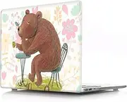 Case Compatible with New MacBook Pro 16 inch 2021 2023 Release A2485 A2780 M1 M2 with Liquid Retina XDR Display and Touch ID, Plastic Durable Creative Hard Shell Protective Case, Bear