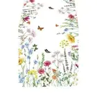 Butterfly Table Runner Flower Print Table Table Cover Kitchen Dining Table