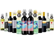 Spring Clearance Red & White Wine Dozen Mixed - 12 Bottles, Featuring Silver Medal Wines