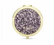 MIMCO I SEE YOU GLITTER MIRROR--MAUVE--WITH DUSTBAG--RRP$59.95--FREE POSTAGE