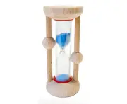 Hess-Spielzeug Wooden Hour Glass Educational Fun Toy Kids/Children 3y+ Natural