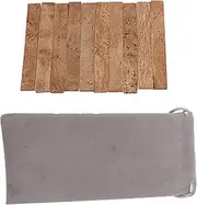 BQLZR Clarinet Joint Cork Replacement with Drawstring Bag for DIY Repair Pack of 10