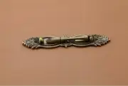 Cast Antique Iron Drawer Cabinet Door Pull Kitchen Bow Cup & D Handle - CHOOS