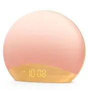 White Noise Machine Sunrise Alarm Clock, Wake Up Light, Dimmable Night Light,...