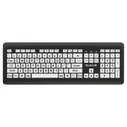 Magnus 325 | Wireless Large Print Full Size Computer Keyboard | High Contrast...