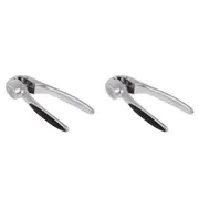2x Appetito Deluxe Garlic Press Home/Kitchen Cooking Utensil Food Prep Tool