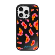 iPhone 16 Pro Mirror Case MagSafe Compatible Floating Flowers
