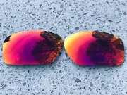 ENGRAVED POLARIZED BLUE RED MIRRORED REPLACEMENT LENSES FOR OAKLEY SCALPEL