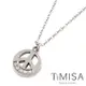 『TiMISA』《和平風尚-純潔白》純鈦項鍊(E)