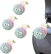 Car Headrest Hook | Briquettes Car Headrest Hook | Purse Hanger Consoles Organizers for Bag Handbag Cloth Grocery