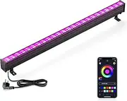 Wall Washer LED Lights, 24 LEDs 20W Daylight Wall Wash Lighting, Color Changing, Dimmable, IP65 Waterproof LED Stage Lights for Indoor Disco Party Church Birthday Bar Wedding