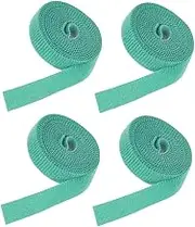 MOTHNUR 4 Rolls Plant Ties Tape Hook Loop for Gardening Flexible Stable Plant Support Bands Strong Tape for Home Organizati