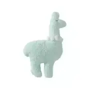 Koolaburra by Ugg Kids Llama Sherpa Throw Pillow Bedroom Mint Green 20x12.6