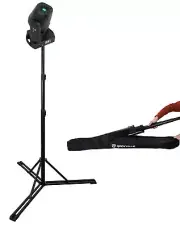 Rockville ROCK SPOT 260W DJ Moving Head Light w Wireless DMX+Air Lowering Stand