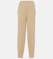 [Loro Piana] Loro Piana Lago Sirio cashmere tapered pants AU 12 neutrals
