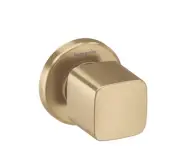 Hansgrohe shut-off valve concealed Metris 31677140 Brushed Bronze