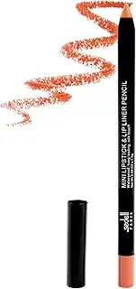Sedell Professional Mini Lipstick & Lip Liner Pencil, Brown,