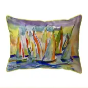 Betsy Drake Regatta Large Indoor Outdoor Pillow 16x20