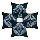 Boho Bohemian Cushion Cover Shibori Bohemian Tie Dye Decor Pillow Cover Case