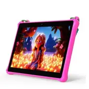 10 inch Kids Tablet Android 13 Tablet with Lanyard 64GB, Quad-Core, HD IPS